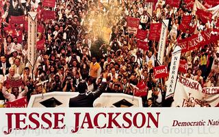 14 x 36.5" 1988 Presidential Campaign Poster of Jessie Jackson