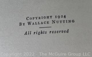 Book: "Maine Beautiful" by Wallace Nutting.  Illustrated.  The Plimpton Press 1924.  Published by The Old America Co. 