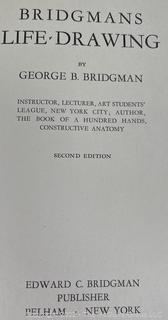 Book: "Bridgmans Standard Drawing" by George Bridgman. Self Published. Pelham, NY 1924