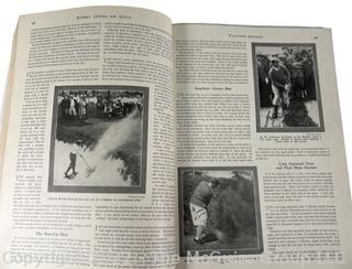 Book: "Bobby Jones on Golf" Soft cover. 