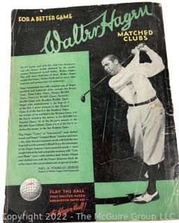 Book: "Bobby Jones on Golf" Soft cover. 