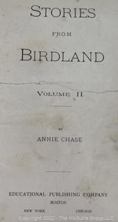 Book: "Stories of Birdland". Vol. II by Annie Chase. 1896