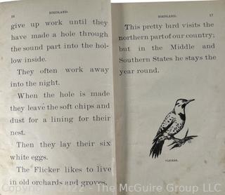 Book: "Stories of Birdland". Vol. II by Annie Chase. 1896