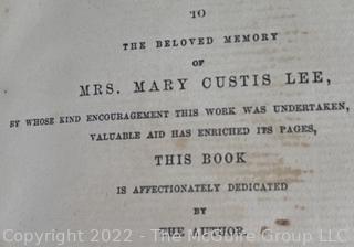 Book: "Reminiscences of Gen. Robert E. Lee". Published 1874 by D. Appleton and Co. 