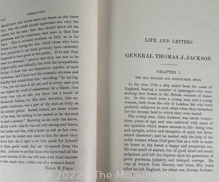 Book: "Memoirs of Stonewall Jackson by His Widow, Mary Anna Jackson. Illustrated. Published by The Prentice Press. 1895