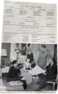 1947-48 Season Press Book of NY's Ballet Theatre Inc. 