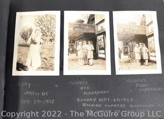 Photo Scrapbook circa 1920. See all Photos