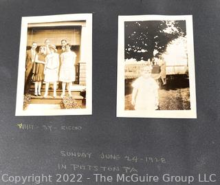 Photo Scrapbook circa 1920. See all Photos