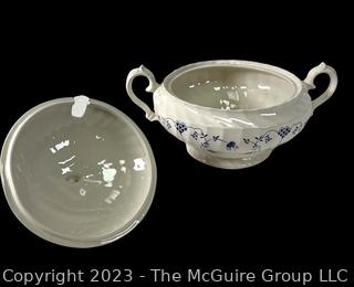 Porcelain Finlandia Two-Handled Soup Tureen with Lid by Myott England