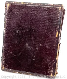 Sixth-Plate Daguerreotype Photograph Identified as Severn Teackle Wallis in Velvet Lined Leather Case.  {Was 201MB}