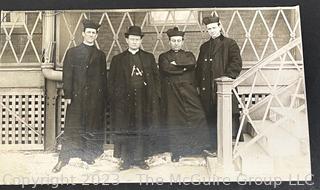 Early 20th Century Family Photo Scrapbook - Includes Photos of Clergy, European Village Scenes, Farm Life, and More