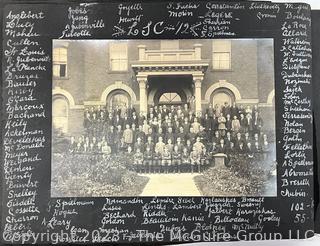 Early 20th Century Family Photo Scrapbook - Includes Photos of Clergy, European Village Scenes, Farm Life, and More