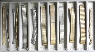 Group of Expandable Watch Bands, Various Styles