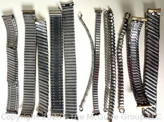 Group of Expandable Watch Bands, Various Styles