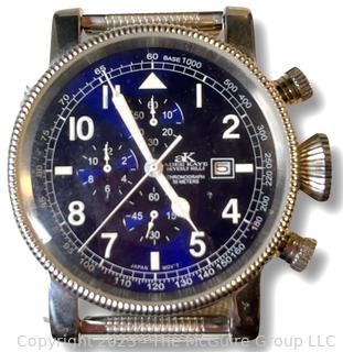 Adee Kaye Beverly Hills Blue Chronograph Men's Wristwatch