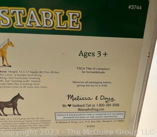 Children's Books and Horse Stable Toy