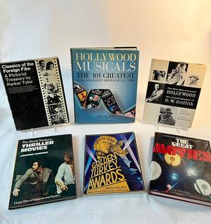 Six (6) Books on Vintage Hollywood and Movie Industry