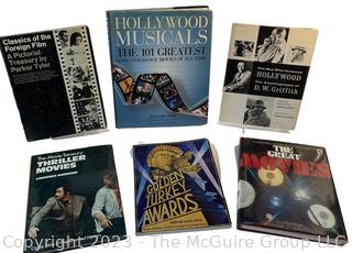 Six (6) Books on Vintage Hollywood and Movie Industry