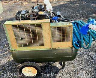 Sears 106175780 Twin Cylinder Portable Air Compressor 