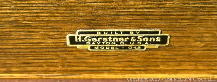 Transitional Design Online Auctions - Vintage H. Gerstner & Son Machinist  Tool Chest Box