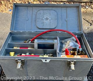 Professional Tuff Tool Box with Electrical Supplies.