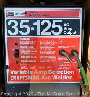 Variable Amp Selection Craftsman Arc Welder 35-230 