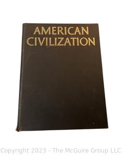 Two (2) Large Format Coffee Table Books - American Civilization and Cities of Destiny