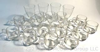 Group Of Anchor Hocking Berwick Boopie Clear Glassware