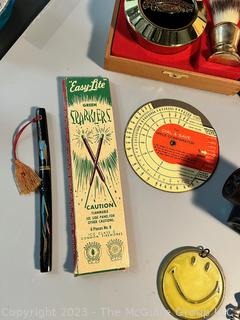 Group of Vintage Desk Items. 