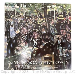 Vinyl Record Album: Rod Stewart, "A Night On The Town", 1976.