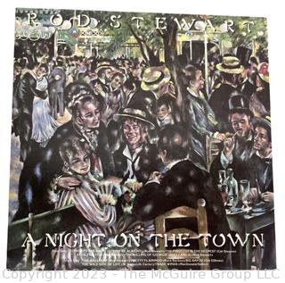 Vinyl Record Album: Rod Stewart, "A Night On The Town", 1976.