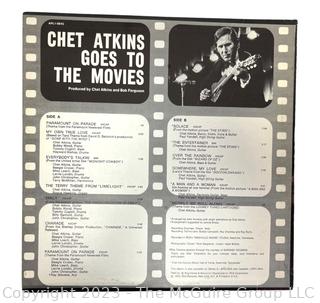 Vinyl Record Album: Chet Atkins, "Chet Atkins Goes To The Movies", RCA Victor Records, 1975