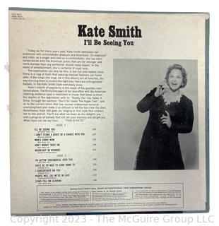 Vinyl Record Album: Kate Smith, "I'll Be Seeing You"