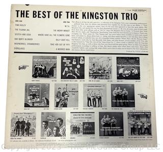 Vinyl Record Album: Kingston Trio, "The Best Of The Kingston Trio", Capitol Records, 1962.