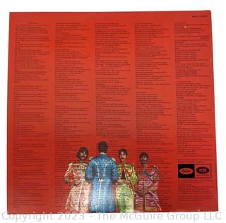 Vinyl Record Album: The Beatles, "Sgt. Pepper's Lonely Hearts Club Band" Parlophone Records 1967.