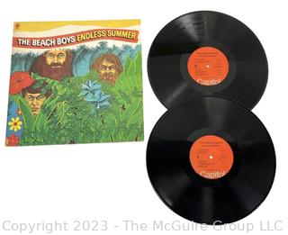 Vinyl Record Album: The Beach Boys Double Vinyl Album, "Endless Summer" Capitol Records 1974.