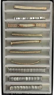 Group of Expandable Watch Bands, Various Styles