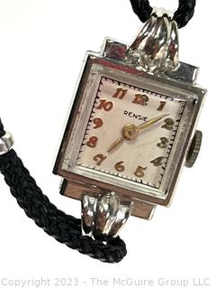 Rensie 14K Art Deco White Gold Ladies Watch (Was 1008CD)