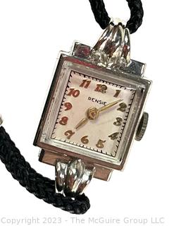 Rensie 14K Art Deco White Gold Ladies Watch (Was 1008CD)