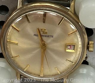 Men's Gold Filled Paul Breguette Wrist Watch