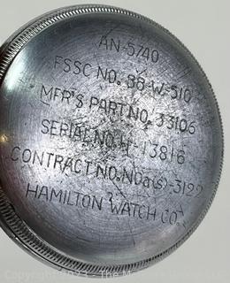 Hamilton Watch Co AN-5740-1 Military G.T.C. 24 Hour 