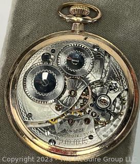 Waltham 20 Year Gold Plated Pocket Watch