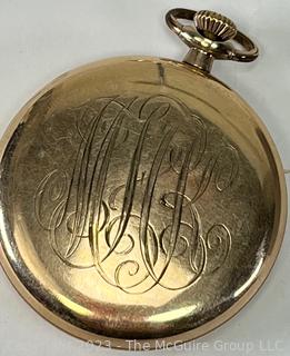 Waltham 20 Year Gold Plated Pocket Watch