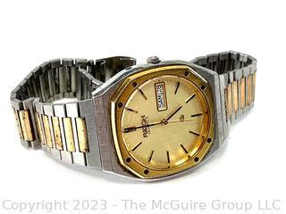 Men's Ricoh Two Tone Automatic Wrist Watch