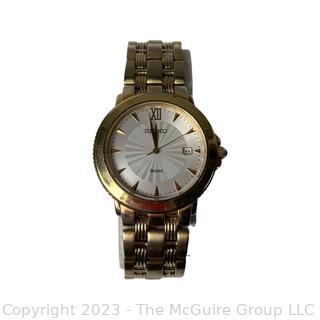 Seiko Men's Gold Toned Le Grand Sports Watch 