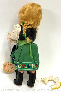 Antique 1930s Composition Souvenir Travel Doll Dressed in Ethnic Costumes - Austria (was 0020CM)