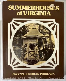 Books: Six (6) titles including "Summerhouses of Virginia"