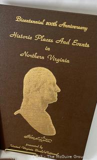 Books: Six (6) titles including "Summerhouses of Virginia"