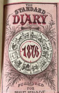 Personal Diary of Allie Dickenson, New Britain, CT.