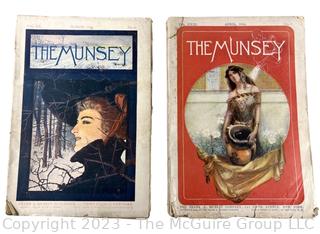 Two (2) Munsey's Magazines - March 1899 and April 1904